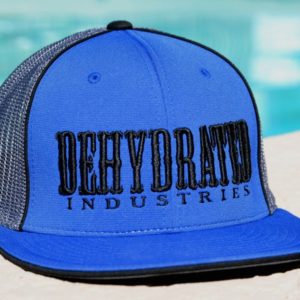 Blue and Black Mesh Flex Fit
