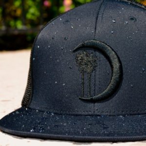 Blacked Out Mesh Flex Fit
