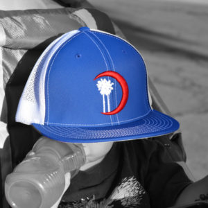 Red, White and Blue Mesh Flex Fit