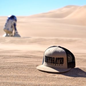 Khaki & Black Mesh Snapback
